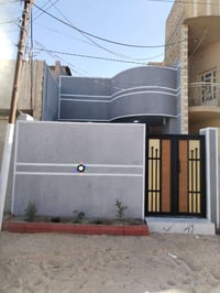 بيت ١٠٠م للبيع طابق واحد طابو صرف شهداء سيف سعد خلف متوسطة بغداد  البن...