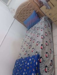 سرير صاج • عدد ٢ • مع دواشك
