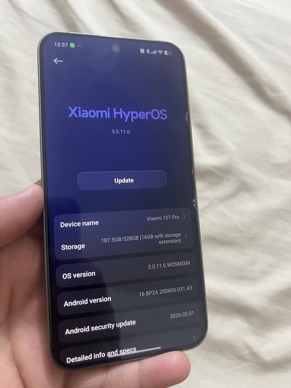 شاومي 15t pro 
الجهاز شخط مابي ..
512gb
850الف
اذا السعر بعيد عن امكانيتك لتكسر بالجهاز الجهاز بحالة الجديد 
والجديد حاليا (اذا لكيته) ف سعره 950 
وي الصعود هسه 
اذا عاجبك الجهاز وشراي تفضل خاص و نتعامل ❤️ 
كلش كلش نضيف كرتونته و شاحنته موجودة .  و هاي اللي على الكاميرات لزكة حماية 
***********
