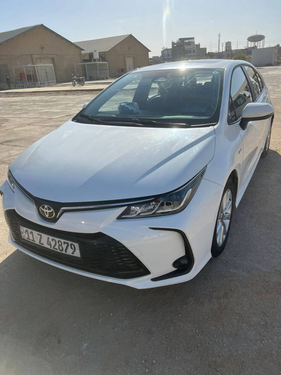 سلام عليكم
تويوتا كورولا  2025 شكل الخليجي فول مواصفات 
محرك 1800 هايبرد 
تبريد قطعتين
مواصفات :
بصمه + بصمه ابواب 
فتحه 
كشنات جلد اسود 
رادار + تحديد مسار + قيادة ذاتية
هاند بريك كهربائي + لايت زينون
عداد ديجيتال
درايف مود + أوتو هولد
فل سيستم إيرباك + مانع تصادم + مانع انزلاق
سياره مكفوله 
رقم بغداد باسمي
عنوان كربلاء
السعر :160
*********** غير متواجد ع الفيس فقط اتصال
