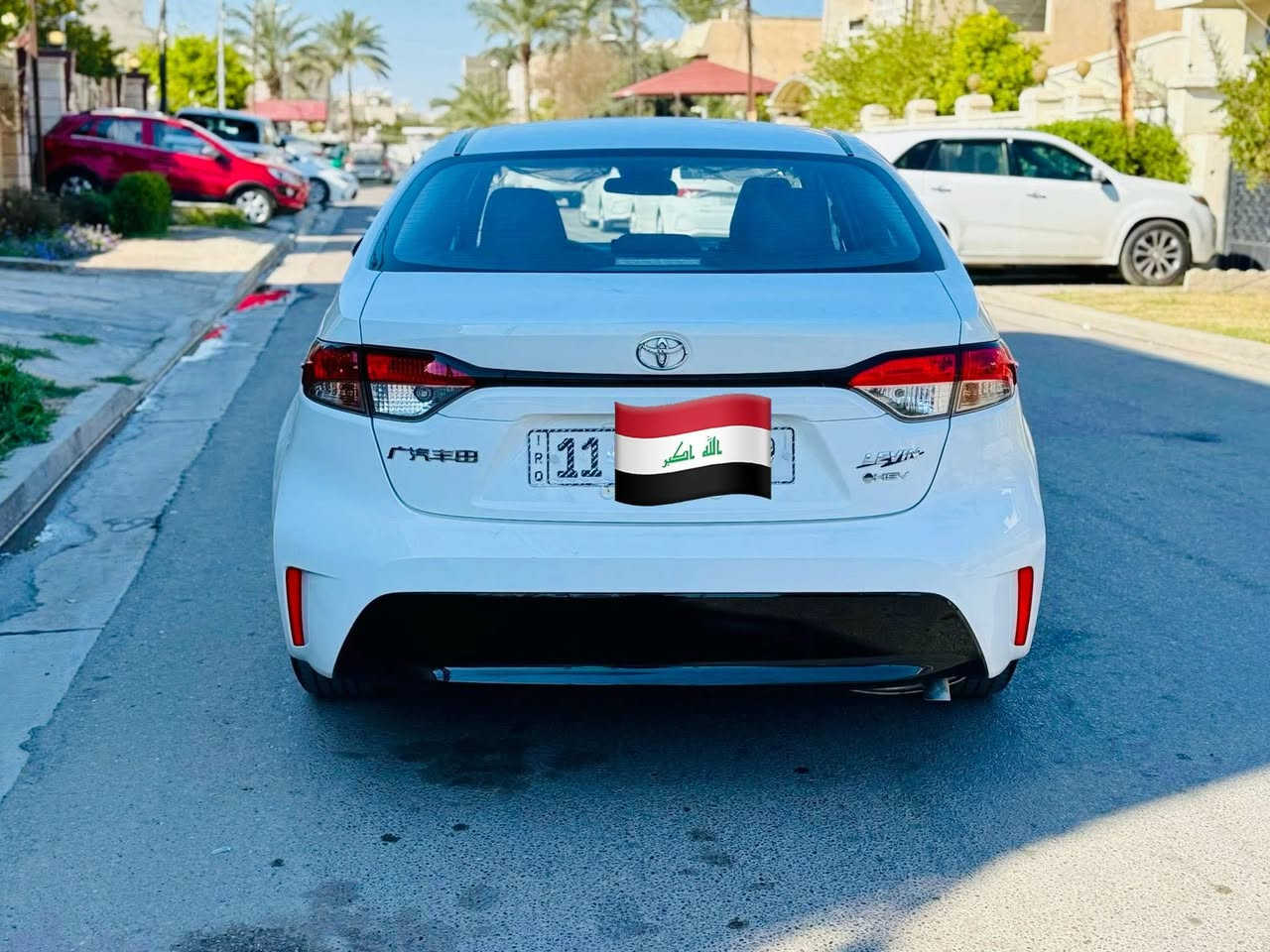 كورلا  هايبرد 2025 ب اسمي شخصيآ
تحويل ثاني يوم 

السعر :  153 $ و بيه مجااال 

اتصال : *********** 

 بحالة الزيرو  ماااشيه 4000 الف 

سياره كفاله عاااامه حته دعاميات 

موصفات :  فول 1/1
 كرسي كهرباء
سيايدر جنطة داخل جلد احمر 
فتحة سقف شاشة ابل كار بلي رادار أمامي وتحديد مسار
 وقيادة ذاتية فول تحكم استيرن بصمة تشغيل وابواب 

بغداد حي اور
