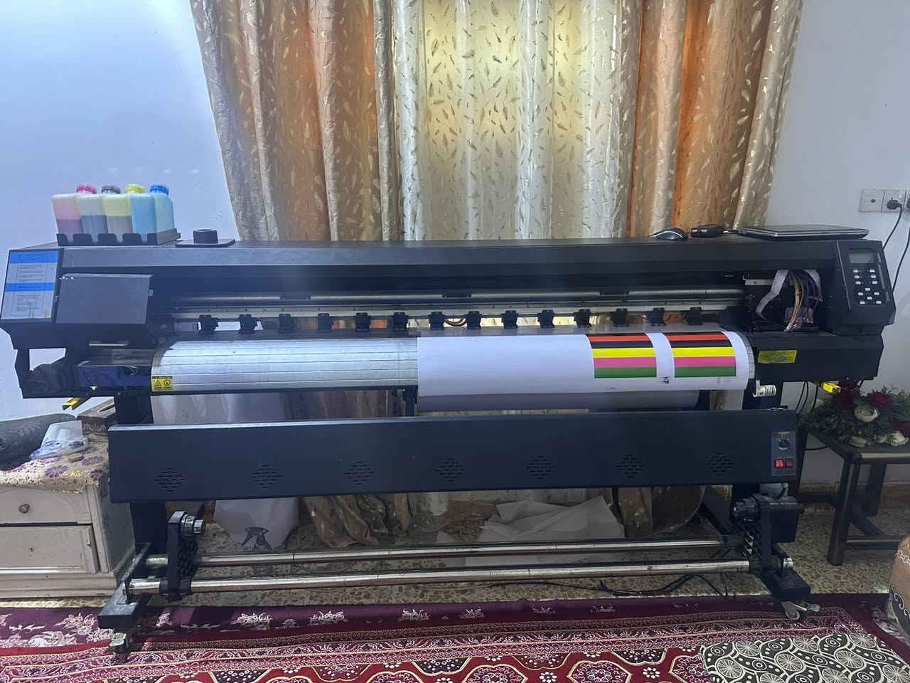 طابعة فلكس ماي كولار للبيع
هيد نظيف جدا طابع بي بس روله وحده xp600
مكاني بصرة ابو الخصيب حمدان للتواصل ***********

