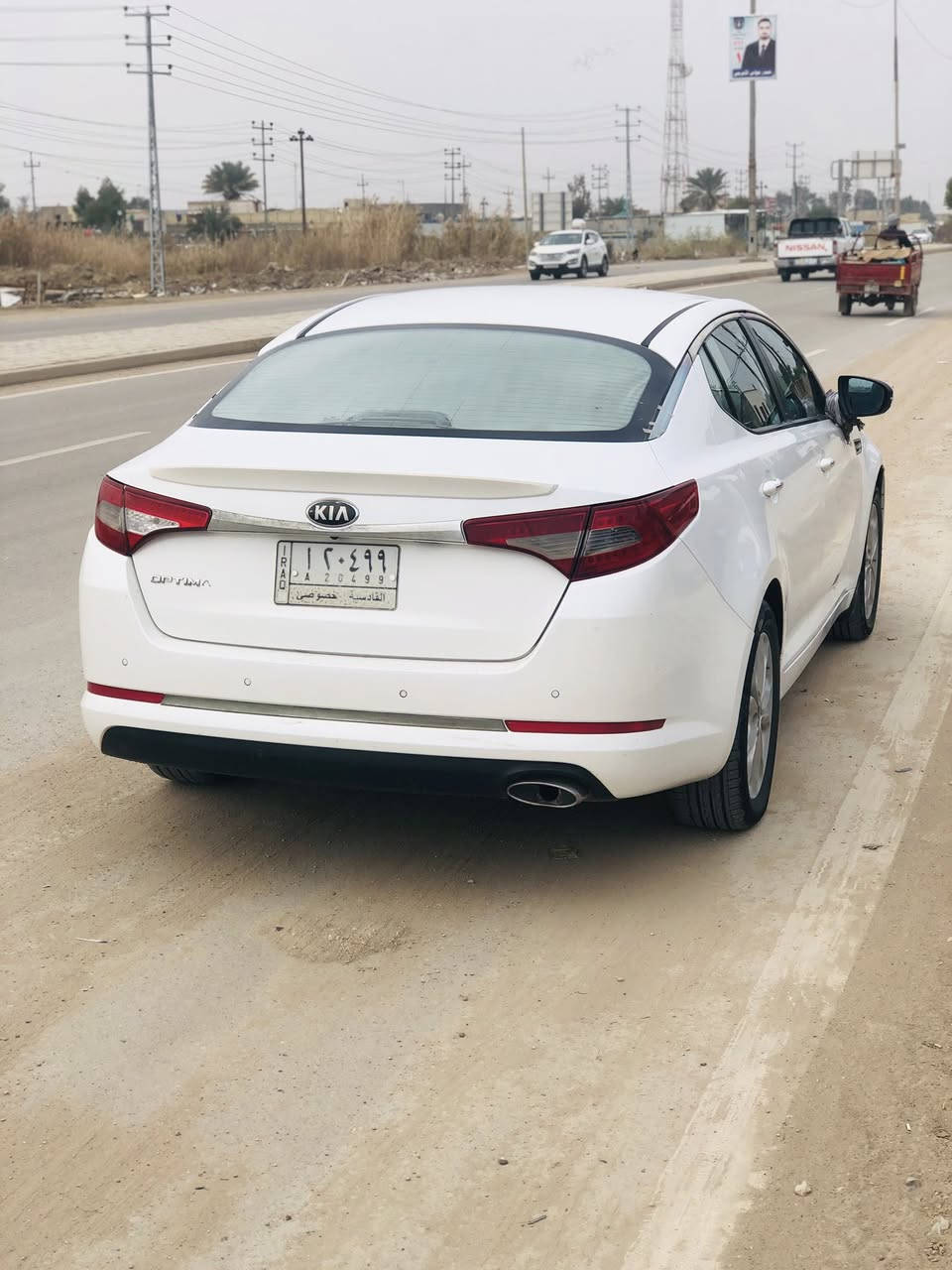 السلام عليكم
اوبتما 2014

محرك 2000 دوش 

خليجي كفاله عامه ماعده جاملغ الامامي جه السايق بيه بارد موكله جاملغ هيج طعجه فقط والباقي كله كفاله 
العنوان ديوانيه الحمزه الشرقي 
الاستفسار ***********
