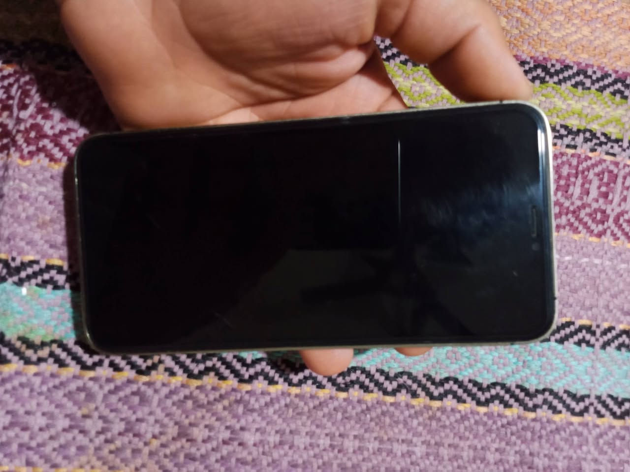 السلام عليكم ايفون اكس اس ماكس محور شاصي 12برو ماكس 
ذاكرة 64

فيس ايدي واكف

الظهر بي فطور مغلفه اني ما مبين

بطارية 100مستبدل شحنه زين 

السعر 215

 

للتواصل  ***********
