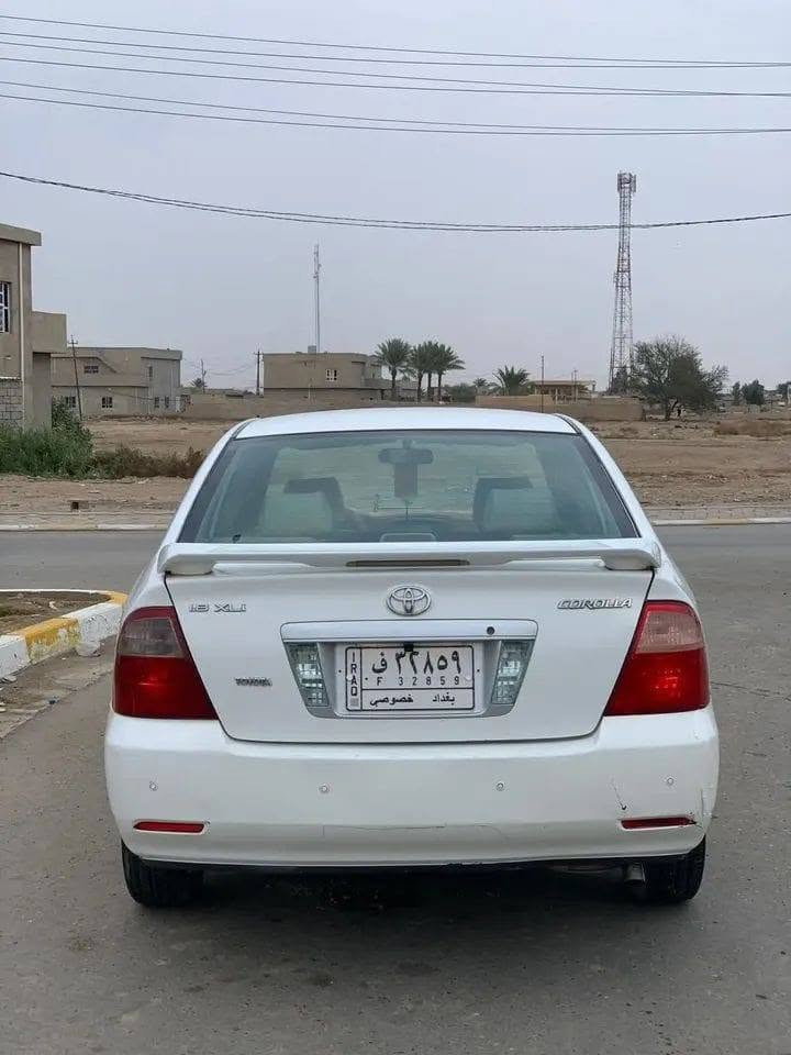 الضرر صبغ بنيد فقط وشبرين وره قبق البانزين
كير ومحرك شرط تخم تاير كله جديد صدر جديد 

تبريد ثلج تدفئه نارر كهربائيات كلهاا شغاله 

محرك 1800 

السنويه منتهيه الصلاحيه صار الها شهر 
مكان السياره صلاح الدين تكريت مشروع وطني 
للاستفسار :  ***********

