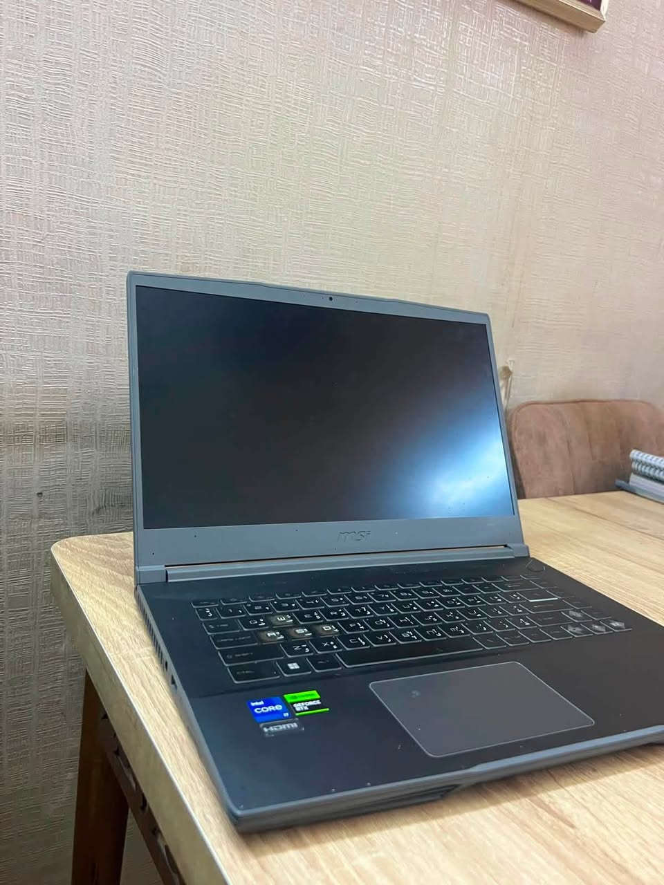 لابتوب msi thin B13 UC
للبيع 
Intel core i7 جيل 13 
Nvidia 3050 
16كيكا رام 
1تيرا ssd 

اخو الجديد 
السعر 1100 مليون وميه 

*********** 
بغداد جديده
