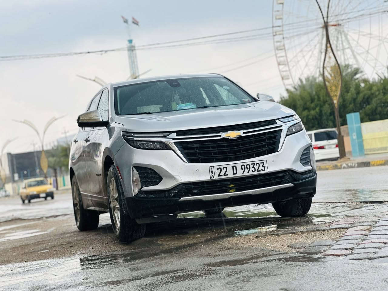 شيفروليه اكوينكس 2022
فئة LT

ماشية 68 ألف كم
بصمة ابوباب 
تشغيل عن بعد 
شاشة
رادار أمامي
حساسات أمامية
نقطة عمياء
كرسي كهرباء
تدفئة كشنات
جنطة كهرباء

الحادث موضح بالصور
الجاملغ الايمن نطخ هنا خفيف (بارد)

السعر 150 ورقة
📞 ***********
بيه واتساب هم

📍 العنوان السيارة :- كربلاء المقدسة – البوبيات
