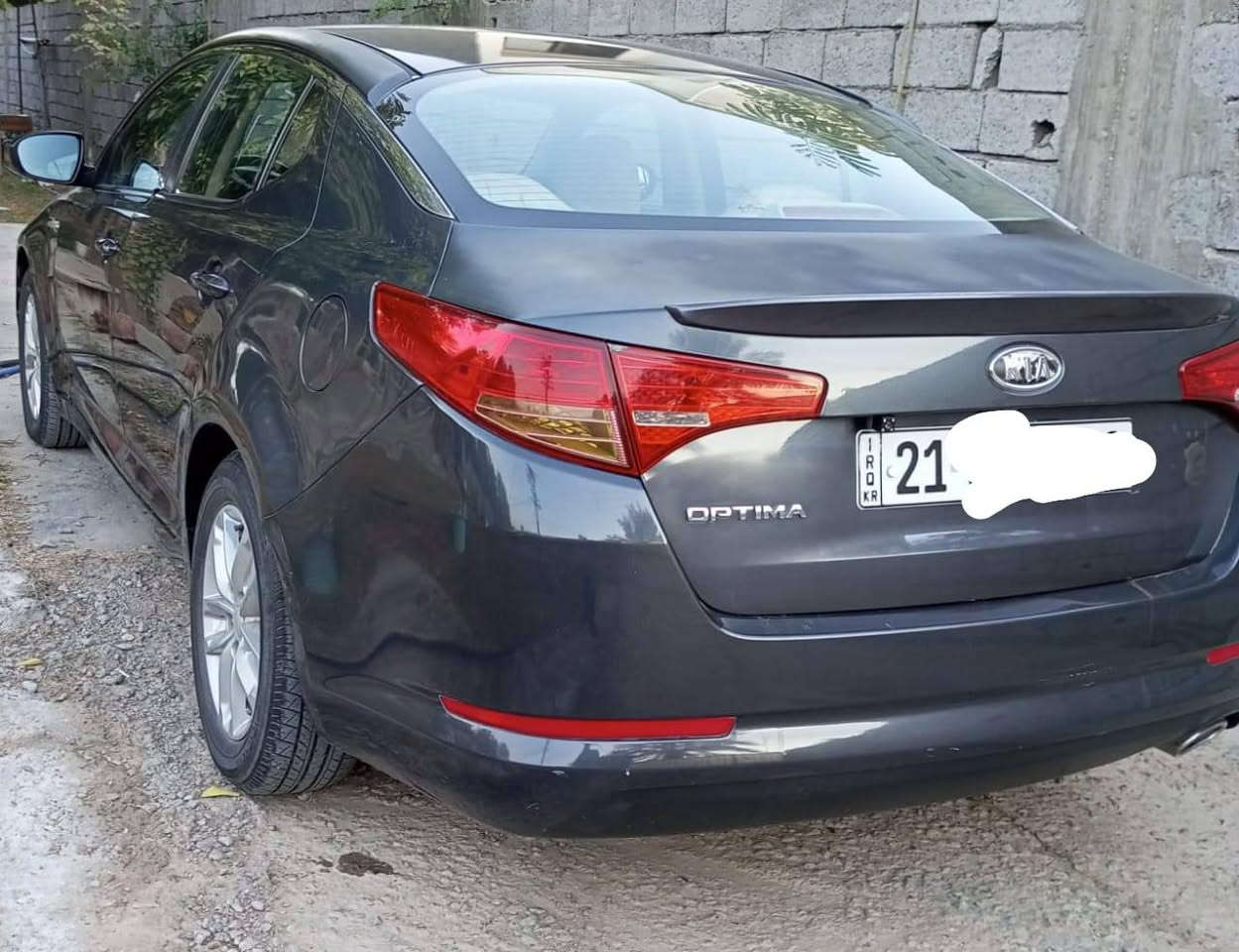 مكلف بالنشر سيارة كيا اوبتيما 2012 خليجي رقم سليمانية  محرك 2400 دوش  السعر شده و15 وبيه مجال للشراي  التواصل مع رقم الواتس اب ‏‪***********‬‏
