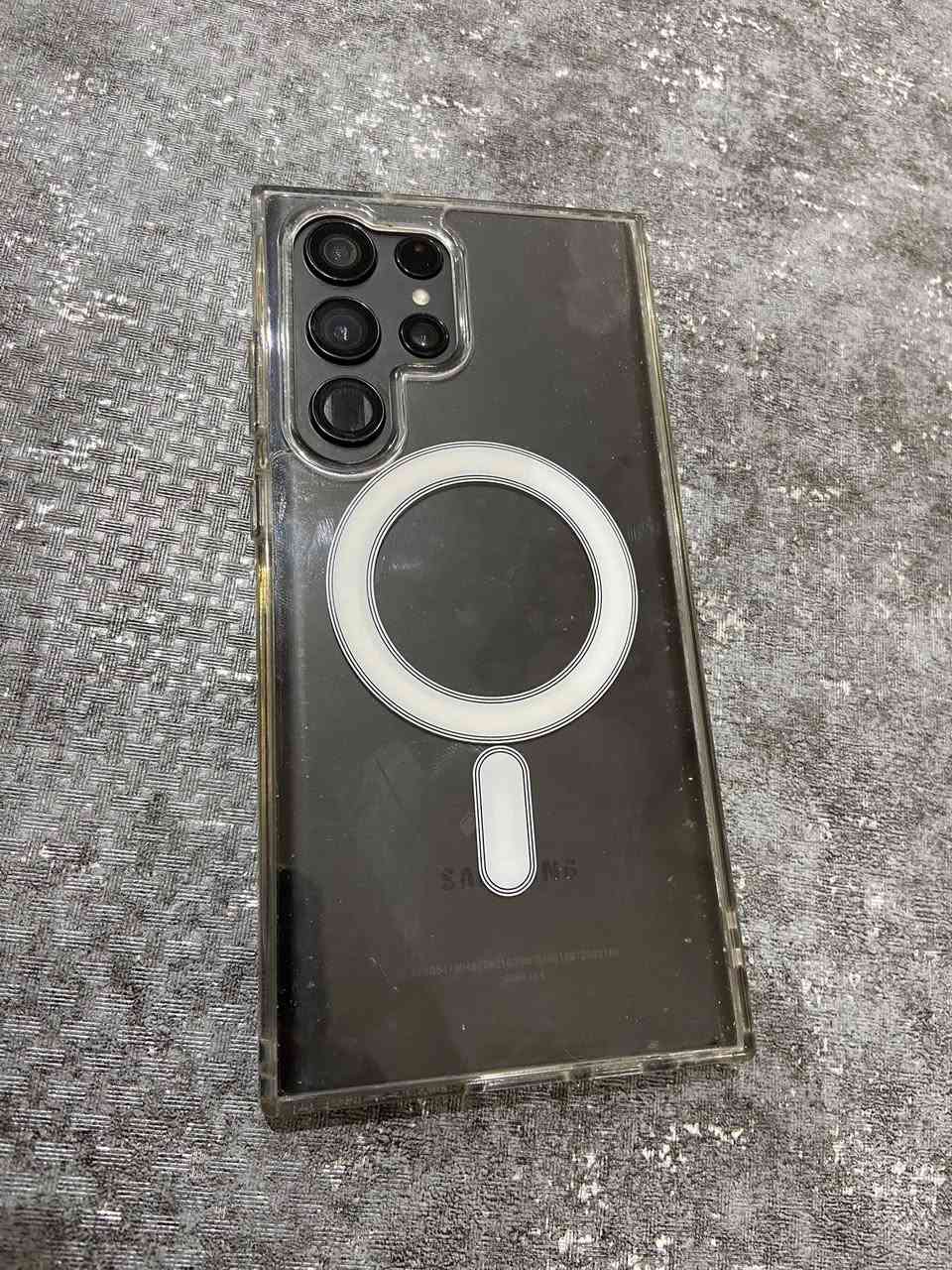 سامسونج S22 Ultra ياباني - مستخدم
السلام عليكم،
جهاز سامسونج جالاكسي S22 ألترا (Samsung Galaxy S22 Ultra) مستخدم بحالة ممتازة.

مواصفات وتفاصيل الجهاز:

سعة التخزين: 256 جيجابايت.

المعالج: سناب دراجون (Snapdragon) - الأفضل من ناحية الأداء وصرفية البطارية.
 دبل سيم كارد
النسخة: يابانية.

حالة الجهاز: مستخدم نظيف جداً.

السعر: 600,000 دينار
المكان: بغداد الغزاليه واكو توصيل داخل بغداد للي يريد
رقمي  ***********
