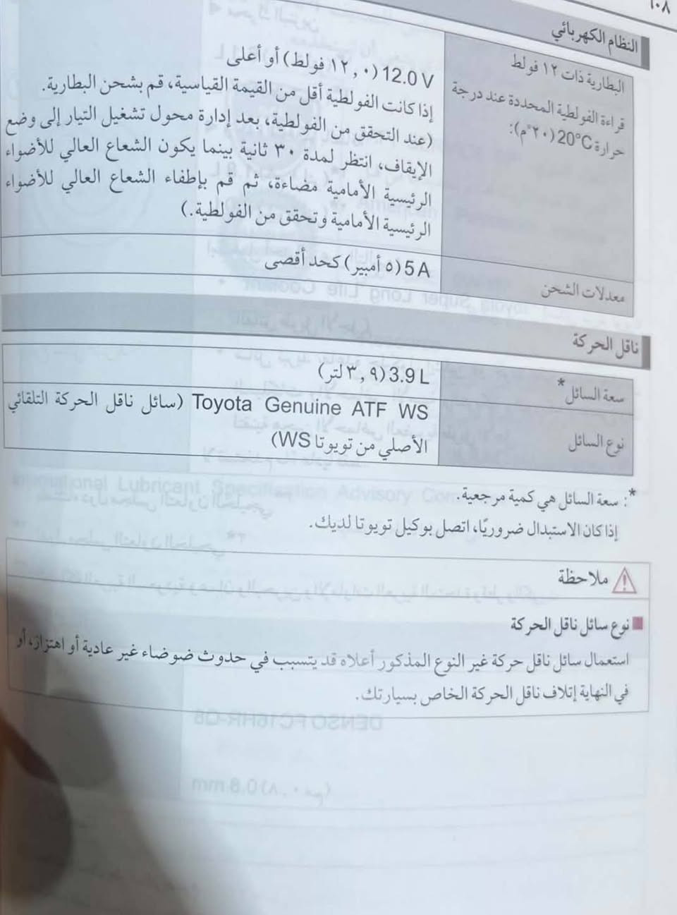 Transmission Toyota camre Hybrid 2023
Toyota Ws 3.9L 
المسافة المقطوعة 80000KM 
خيارك الأفضل في عالم الهيدروليك والزيوت دهونات خالد 
***********
***********
