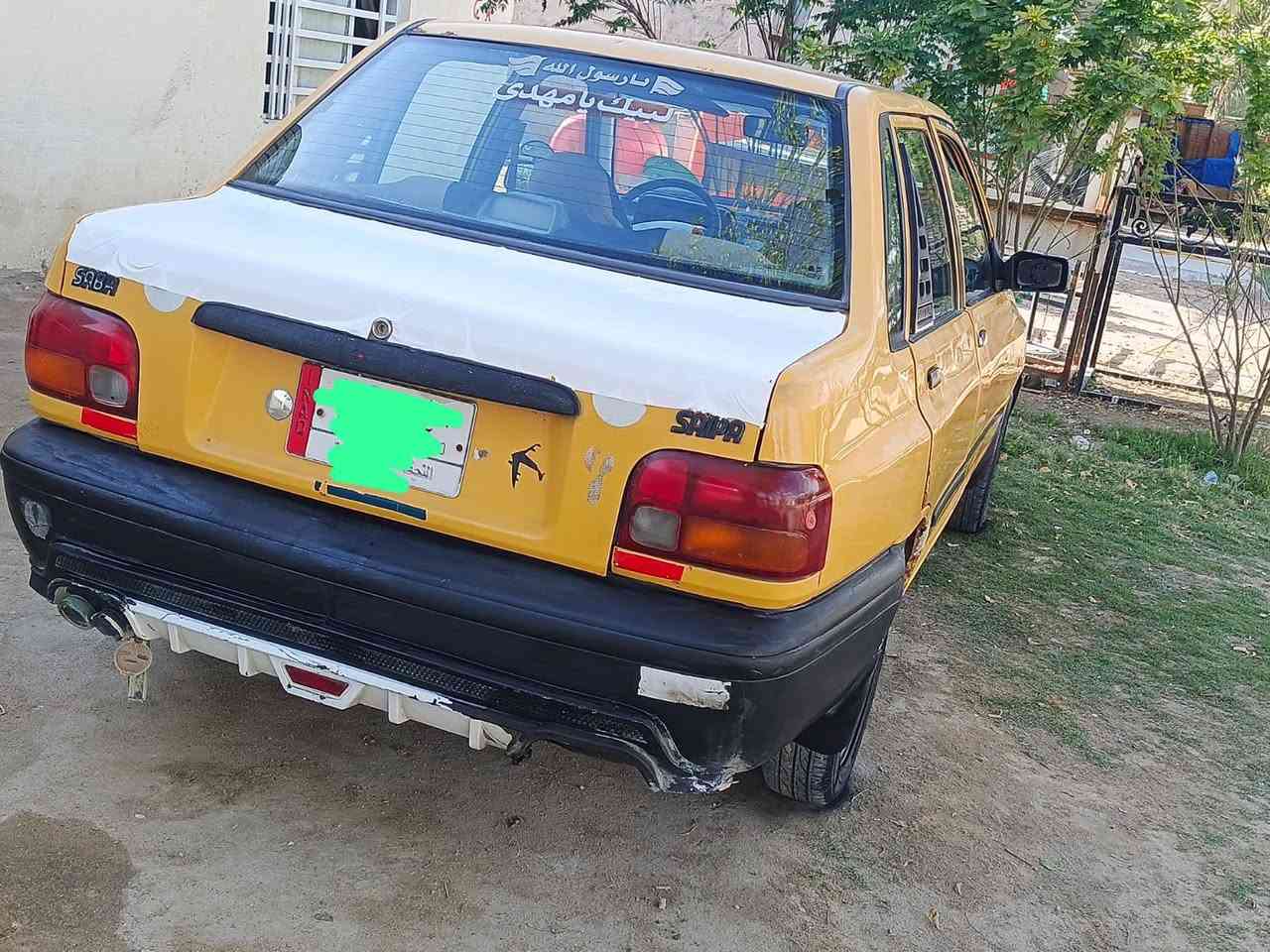 السعر {16}وبيها مجال

للاتصال{***********}

سايبا موديل((2010)) رقم نجف (ألماني) 

مكينه وگير (كفاله) حداديه نص. 

تخم تاير جديد كهربائيات شغاله. 

تحويل مباشر ((السنوية ما ساقطه مشروع وطني )) 

ملاحضه عليها {هيئه وغرامات 150  ألف} 

مكان السياره كوفه حي ميسان. 

((مكلففف بلنشر))
