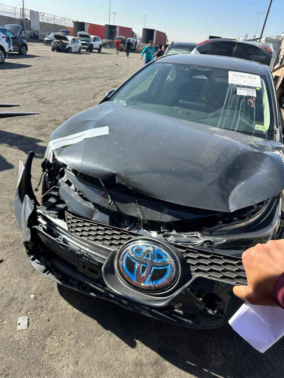 كورلا هايبرد ٢٣ ماشيه 84 رقم بغداد ضرر بل صور وبيها ضرر بل عراق جاملغ خلفي مكان بعقوبه سعر 143) ***********
