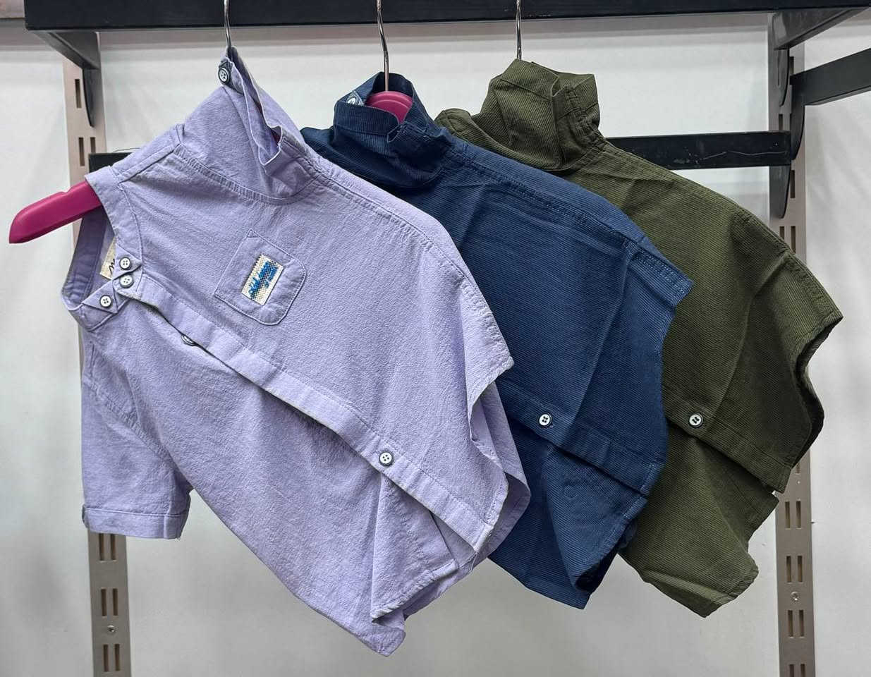 ✨ على بركة الله تم افتتاح موسم العيد
 ✨موديلات جديدة وفد شي روووعة 🔥
قميص ولادي  درجه اولى القياسات:6 اشهر......6سنه📍
 العنوان: واسط قضاء الحي شارع البالات📱
 رقم الموبايل: ***********/***********أهلاً وسهلاً
