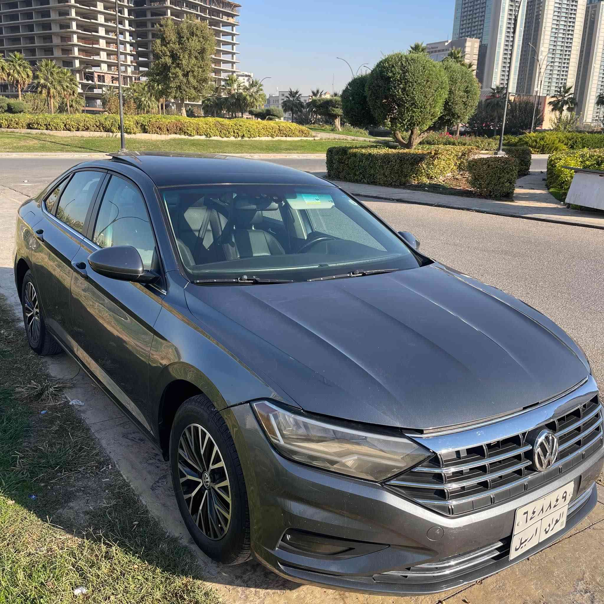 wv jetta 2019 se 
مواصفات se پانوراما بسمة شغال
كوشن جلد هيتر رادار پيش و پشت و ئاوينة 
مةكينة ١٤ توربو مرغوب 
گير و مةكينة برد شاسى بەشەرت 
راديتة و بوابة بيلادى بة شةرتى حماوة 
١  چاملغى پيشةوة لاى سايةق لة امريكا بوياغة بئ شاسى
٢ دةرگاى لاى سكن لة هةولير بوياغة 
فعص و هةزةى نوى ية 
3VWC57BU8KM168876
سعرى ١٣٧ مجالةكى برايانة  
*********** أربيل, العراق
