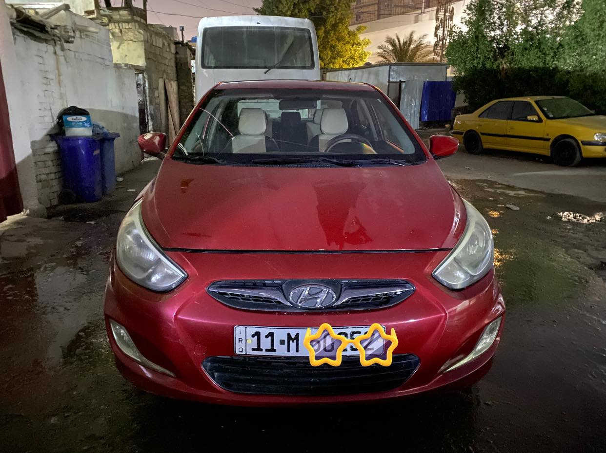 اكسنت 14 مكينة 1600 امريكي كير محرك مكفول مكان بغداد سعر 85 وبيه مجال جدا بسيط
