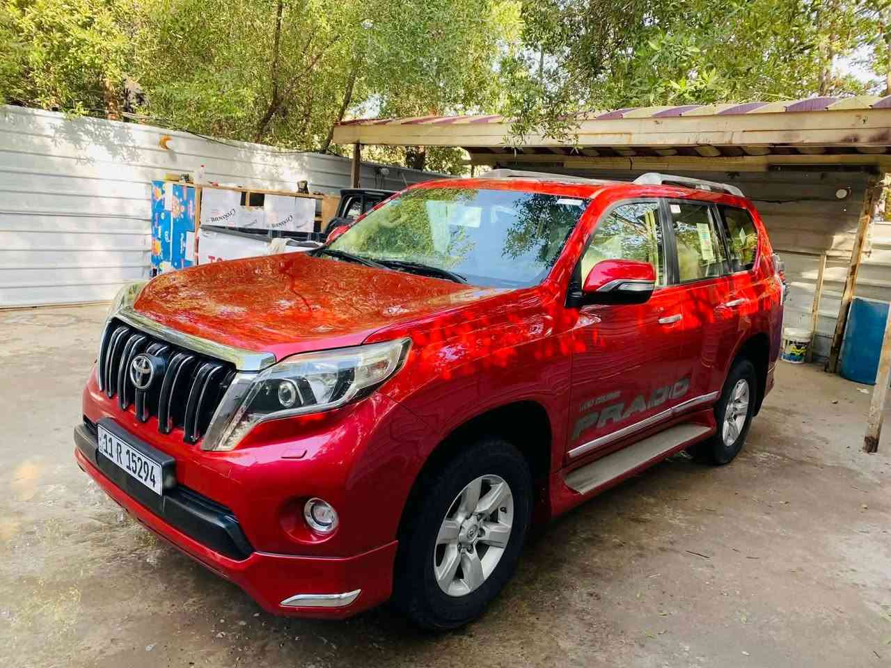 سلام عليكم عندي سياره البيع برادو موديل 2017 رقم بغداد دولي جديده سياره وحلوه مكفول فول فول موصفات عنوان بغداد ولشراي يتصل على رقم ***********
