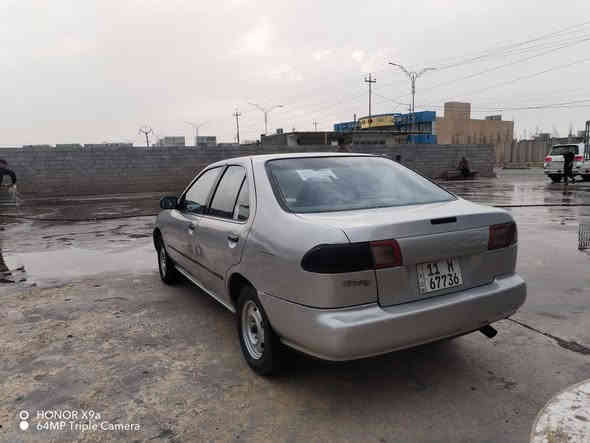 نيسان سني ١٩٩٤
محرك ١٨٠٠
رقم بغداد خصوصي دولي 
تبريد شغال 
محرك وكير نظيف
كشر مصبوغ عام للجماليه 
المكان شهداء البياع قرب جامع الكبيسي 
السعر 35 بيهة مجال حك الجيه
الرقم للاستفسار ***********
