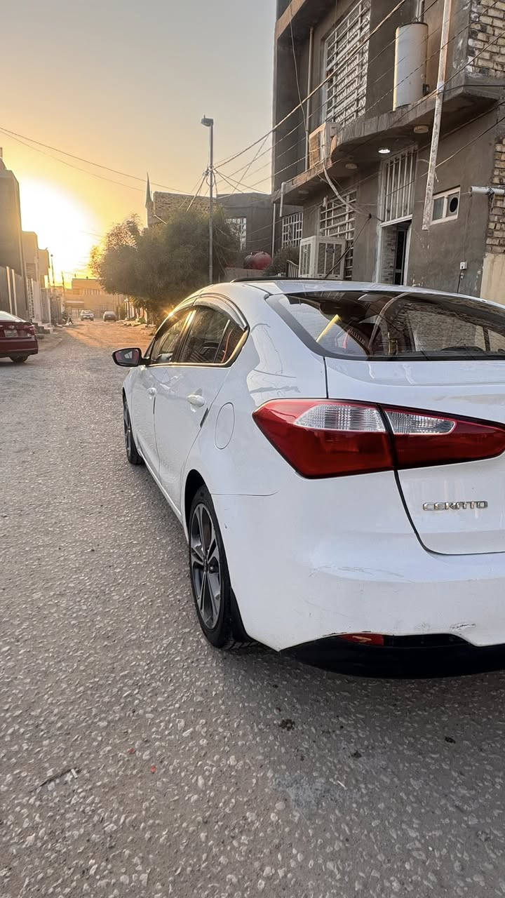 كيا سيراتو موديل 2014
للبيع السعر 120ورقه وبيه مجال 
العنوان النجف 
وسوناره موضح بالمنشور 
***********
