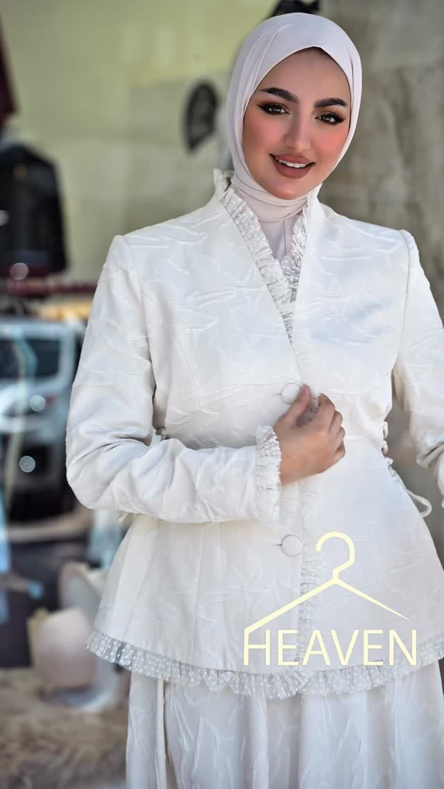 Heaven Boutique اناقتك عنواننا💫

طقم أنيق تنورة مع سترة ✨
بخامة راقية ولمسة فخامة تخلي إطلالتك غير 🤍

الألوان المتوفرة:
أسود ماروني وردي فستقي بيجي سمائي

القياسات:
38 - 40 - 42 - 44 - 46 

الحجاب متوفر بعدة ألوان💕

طول السترة:70سم 

طول التنورة :110

للطلب راسلونا دايركت💌
او الاتصال عبر الواتس اب ***********📞

عنوان البوتيك :
زيونة - شارع الربيعي
مجمع الانيوم مقابل كوزمتك هدى يوسف
