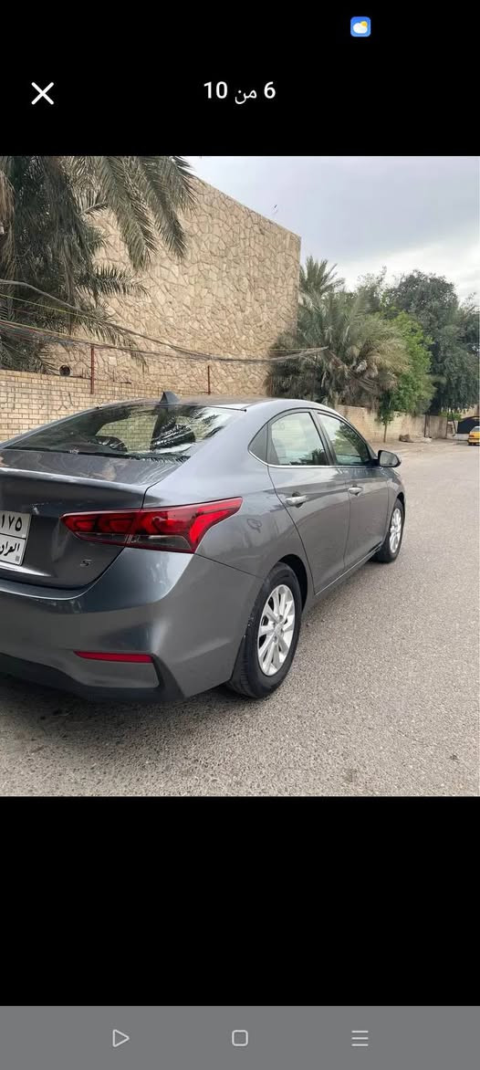 اكسنت 2019
النوع :- هونداي اكسنت 
الموديل :- 2019 
الرقم:- اربيل 
الفئه :- s
المسافه المقطوعه:- 62000mi 
اللون :- نفطي 
السعر:- 115 ورقه وبيها مجال بسييط 

جديييييييده بدون اي نقص دينار ما تحتاج مصرف 
 
المواصفات :- 
مضاف منضومة غاز جديد صارلها شهر
شاشه كبيره بلاديه + كاميرا دواره 
تحكم ستيرن جهتين 
كروس سرعه + مانع انزلاق 
ويل كب كبير 
محرك 1600 
‏شاشه اعطال صغيره 
مخارج usb + Aux 
‏بلوجكترات اماميه 
وباقي المواصفات الاعتياديه المعروفه
هزه جديده قبل شهر

الحادث :- بيها تكردج جهه السايق صار بيها صبغ 3 قطع والهلال الخلفي 
#شرط السياره بدون دواخل وبدون ايرباك فقط البرده 
والبجم كبس.

للاستفسار :- مكان السياره بغداد زعفرانية 
***********
