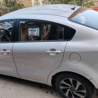 كيا ريو موديل 15خليجي  مكفوله من التبديل والصبغ ماعده البارد الموضح با...