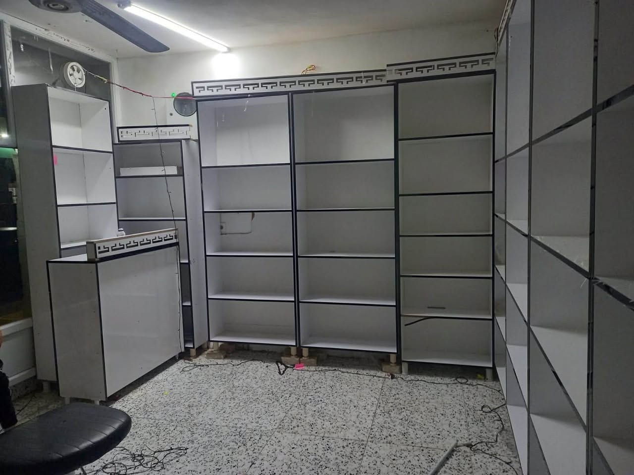 جديد مستعمل قليل الارتفاع  2.250 ×90×30
سعر الرف 70  واذا كميه بيه مجال 15 رف 
صيدليه أسواق محل بضاعات


**إذا كنت صاحب هذا الإعلان وتريد حذفه لأي سبب، رجاءا أرسل رسالة إلى الدعم الفني**