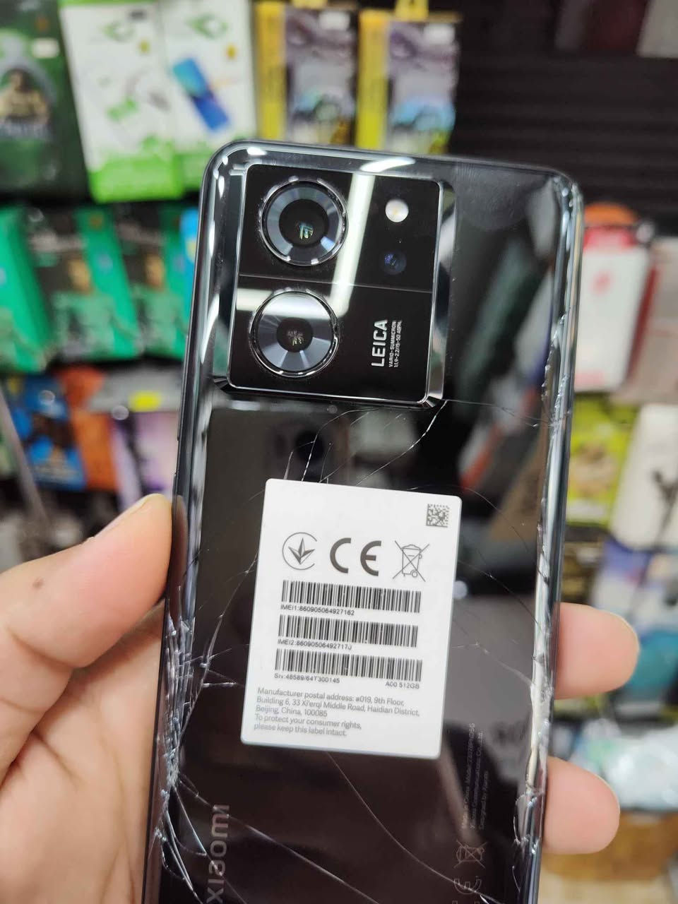 شاومی 13 تی پرۆ
زاکیرە 512
رام 12
باتری 5000 ...120 wat
Dimensity 9200+
مۆبایلەکە کامل ئەشیایە تەنها پشتی شکاو  کامل ئەشیای لەگەلە نرخی 270 دۆلار و مەعامەلە
نەکراوەیە  گەیاندن هەیە شربازهير, السليمانية


**إذا كنت صاحب هذا الإعلان وتريد حذفه لأي سبب، رجاءا أرسل رسالة إلى الدعم الفني**