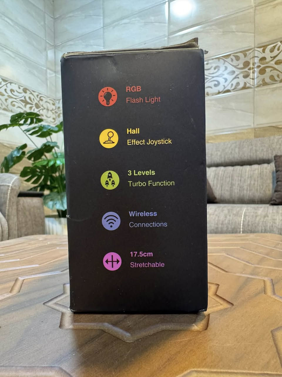 السلام عليكم
جويستك موبايل وايباد تشتغل ع الاندرويد والايفون شحن تايب سي مع انارة RGB جديد مامستخدم
السعر 25 مع توصيل لكل المحافظات🌹


**إذا كنت صاحب هذا الإعلان وتريد حذفه لأي سبب، رجاءا أرسل رسالة إلى الدعم الفني**