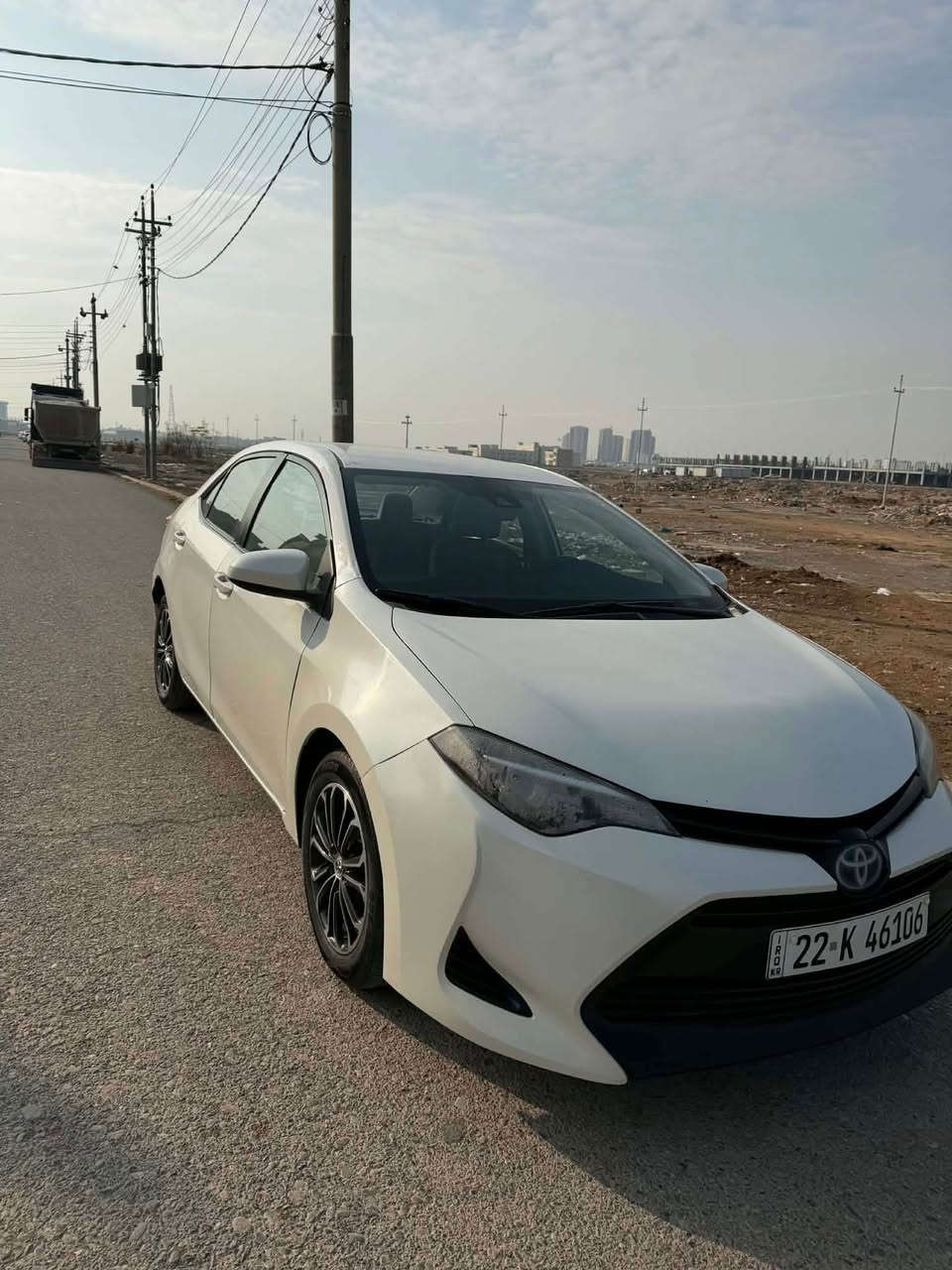 تويۆتا كرۆڵا مۆديل ٢٠١٧ موسفات Le ١١٨ هەزار ميل ڕۆیشتووە ٣ پارچەى پێشى بۆياخ و تەزرەى
 هەيە ئيرباگ سيستەم ماباقى گێڕ و مەكينە و كارەبياتى بەشەرتە . موشتەرى نيى بێزارمان مەکە .
ژ.م *********** أربيل, العراق
