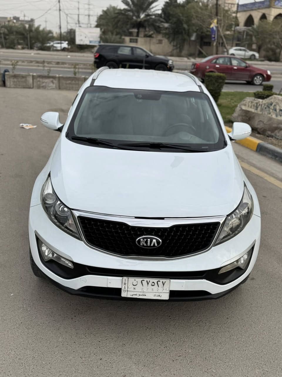 السلام عليكم
كيا سبورتج 2015 خليجي بيها بنيد صبغ بدون دواخل  الباقي كفاله صوره الضربه مع المنشور
مواصفات  تحكمات حساسات 
امامي خلفي 
مري شفط مع اشاير مري
محرك2000 مفتوح
تخم تاير هسه شادهن
مسويلها ادامة كاملة 
رقم بغداد تحويل
مكان بغداد 
سعر143$ مجال بسيط
***********
