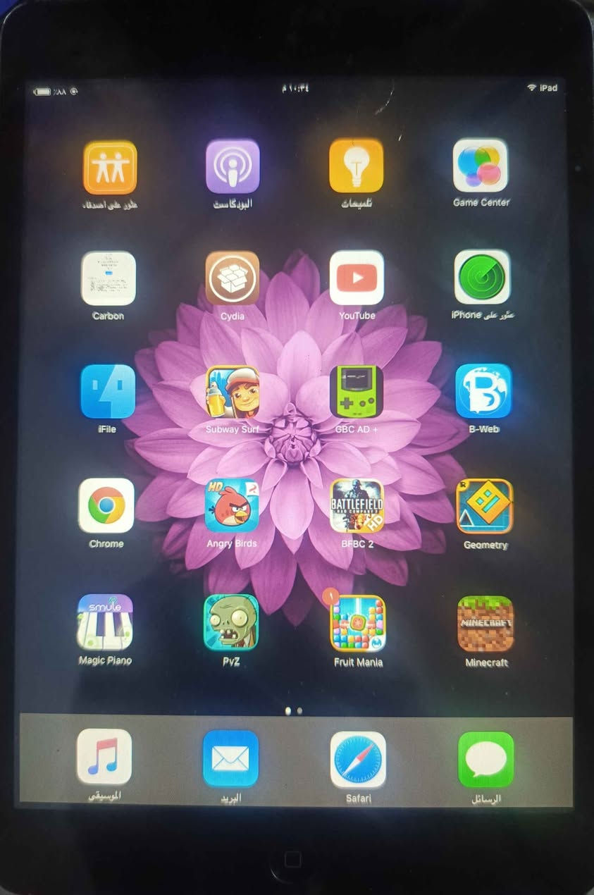 السلام عليكم ايباد ميني 1 ذاكرة 16GB
جهاز بدون مشاكل و عيوب
فقط زجاج الشاشة راخية عوزهة سيليكون
وداخل تراب داخلها الجهاز مثل ما موضح بالصور
شغال بدون اي مشاكل تكنيت فول
شحن يدوم 7 ساعات بالراحة
سعر 20 يوجد توصيل ناصرية, ذي قار


**إذا كنت صاحب هذا الإعلان وتريد حذفه لأي سبب، رجاءا أرسل رسالة إلى الدعم الفني**