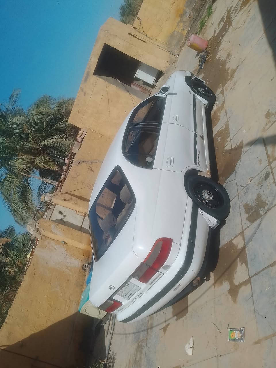 السلام عليكم
للبيع كرونا موديل 92 مكفولة من لكصه ونقل جثه وضربه والاوصوليات وصبغ رقم بغداد سنويه لل 27 مكينه 1800 وكير ةحداديه تخم تاير جاهزه تبريد ثلج 🥶 دواخل جديده 
مكان نجف 
الرقم ***********
