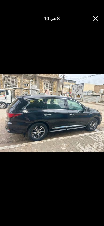 السلام عليكم الفخامة اليـابـانية
للبيع انفينتي2020 qx60 

وارد امريكي 

 سيارة بيها  شخوط  كم قطعه صبغ ابيع صبغ عام 

حادثه من امريكا حرق كشنات 

‎ 🔸مواصفات 

🔰كشنات جلد لون اسود مع دوشمه جديده وارضيات اسود جديد

‎ 🔸محرك v6 3/5  سلندر

 🔸كير اربع انضمه ( سبورت-نورمل-ايكو-وثلجي )

‎🔸بصمة  +  تشغيل عن بعد 

‎ 3 شاشات 

‎ 🔸 4كامرات جانيه  اماميه خلفيه

‎ 🔸كراسي الامامية كهربائيه تدفئة+تبريد 

‎ 🔸ستيرن كهرباء + فول تحكم 

‎ 🔸تخم تايرات جدد

‎

‎ 🔸7 راكب 

‎ 🔸حساس امامي +خلفي 

‎ 🔸اضوية الامامية + الكشافات LED 

‎ 🔸نظام الاقتصادي بالبنزين 

‎ 🔸ماشيه ٩٠ الف

‎ 🔸 شاشات خلفيه 

استخدام شخصي فقط

                              

‎🔸سعر 120 ورقه مع مجال بسيط

🔸 رقم دولي سليمانيه

((((مكانها بالنجف))))

شراي اتصال فقط ***********

