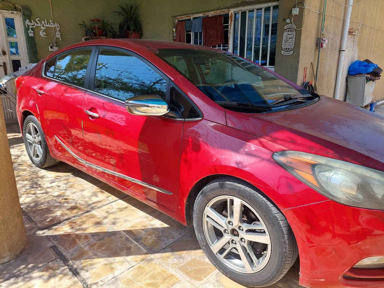 البيع كيا فورتي 14 جي دي اي لوحات هزه جديده السياره خير من الله عنوان بغداد السعر 103 $ بيها مجال للشراي رقم *********** واتساب 08731618827 وتوفيق من الله
