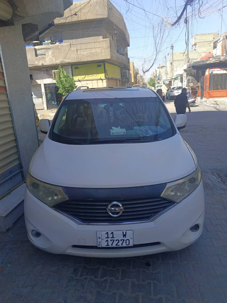 السلام عليكم عندي نيسان كويست موديل 12 رقم انكليزي بغداد تحويل ثاني يوم فول مواصفات Le شاشة اندرويد كامرة خلفية كشنات جلد بلادي تدفئة تبريد دبل سلايت روف السعر جدا مناسب ٩٥ ورقة وبيه مجال  والتفاصيل الاتصال على هذا الرقم ***********...؟؟ ملاحظة بيهة نواقص بصيطة  عدم التفرغ الواقع احلى من الصورة ...
