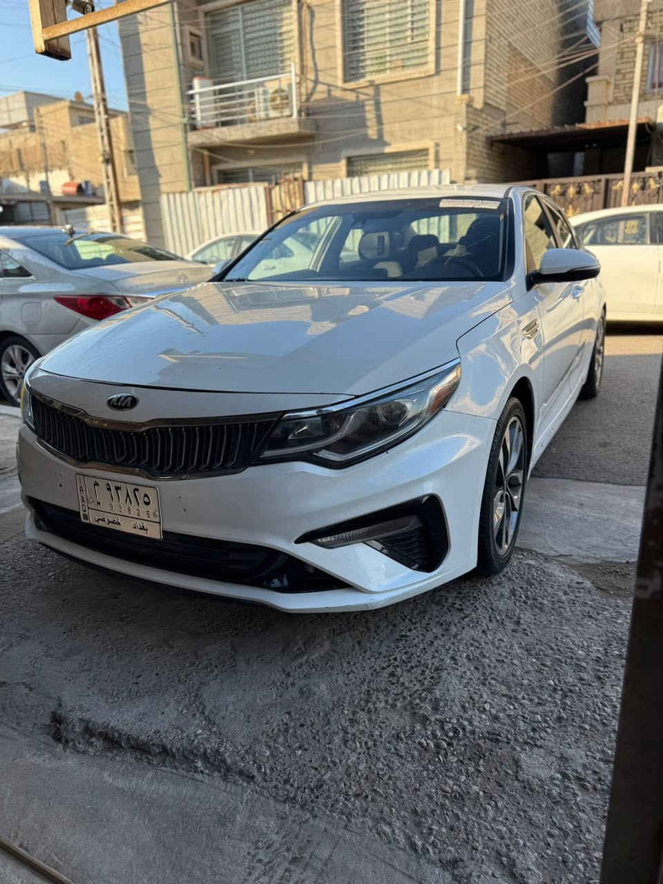 السلام عليكم ورحمة الله وبركاته للبيع فقط اوبتيما وارد أمريكي موديل ١٩ حادثها جاملغ وبنيد جهة الصدر تبديل وبيهة تصليح جدأ بسيط باللغد وصبغ الجاملغ الثاني وبالعراق صبغ جاملغ خلفي جهة الصدر مع طخات ع البارد معدلة موضحة بالصور مواصفات عادية fe رادارات كامرة وشاشة وتحكمات ومودات قيادة مكينة ٢٤٠٠ جي دي اي ماشية ٩١ الف ميل السيارة كاعدة وحلوة وترايها كلش حلو مكانها بغداد حي العامل وللاستفسار أكثر رقمي *********** وبي واتساب مع احترامي للجميع
