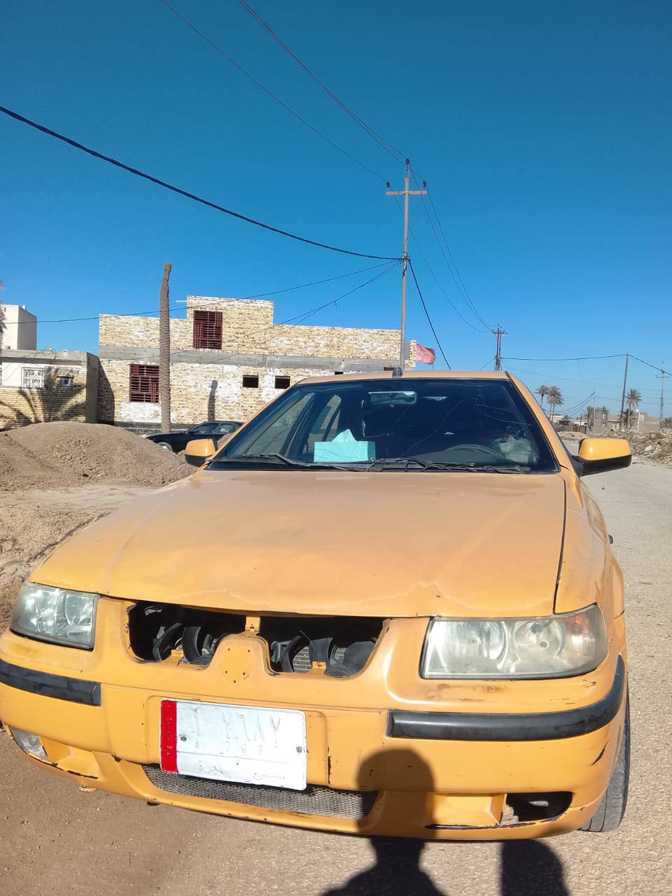 سلام عليكم سيارة سمند صفره للبيع سعره 26وبيه مجال قليل تواصل على هذا الرقم ***********
