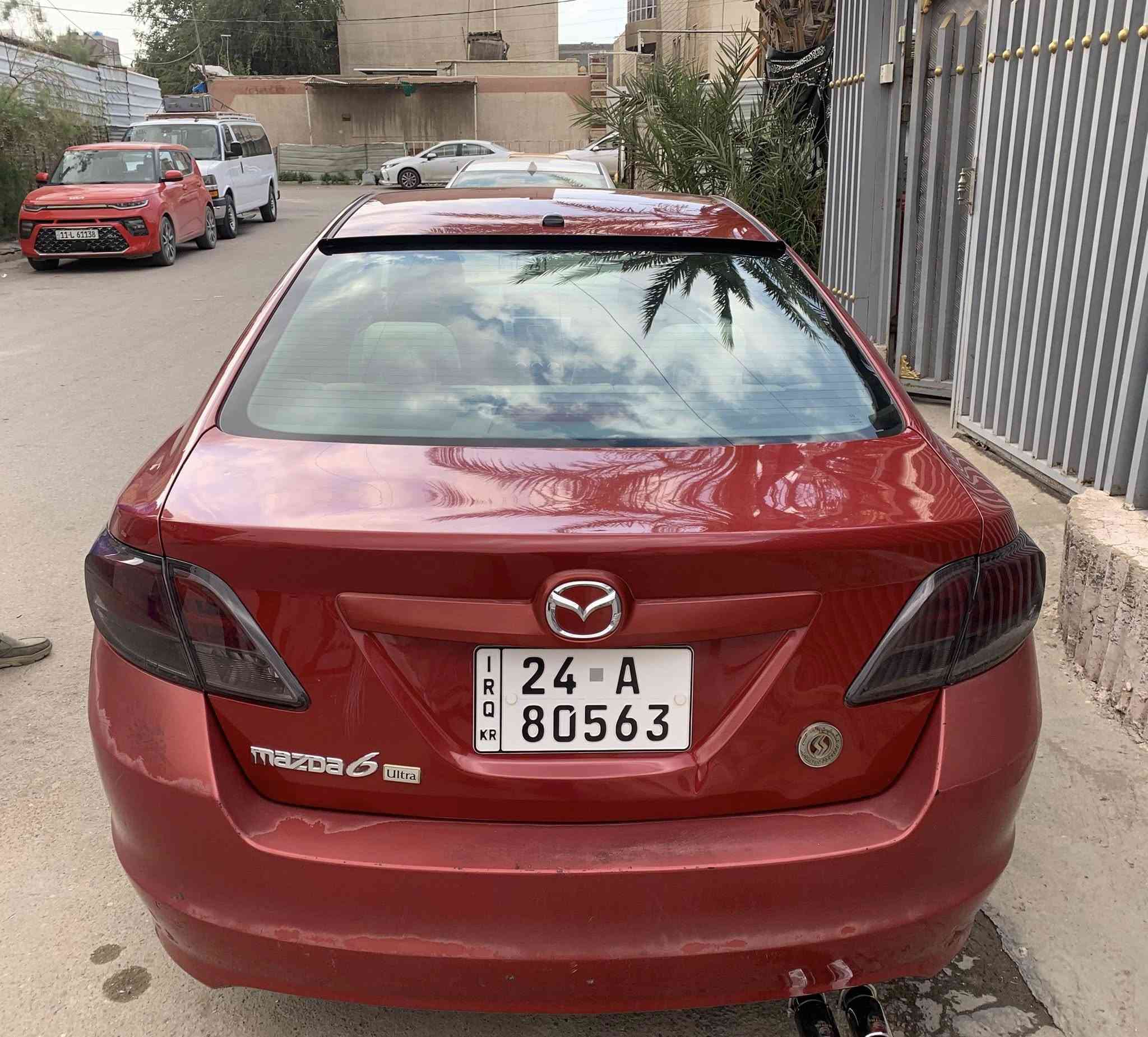 مازدا 6 وراد سعودي 
مكفوله من اي تبديل فقط باب  وره السايق شويه صبغ
تخم تاير ياباني صدر كله جديد 
تبريد قطعتين. مري شفط 
محرك 2500 مكفول 
تبريد ثلج. منظومه زنون عالي ناصي 
سياره بسمي عنوان بغداد مدينة الصدر 
سياره حلوه وبلاديه وجازه السعر 85 ورقه وبيه مجال
رقمي ‭0770 833 2073‬
