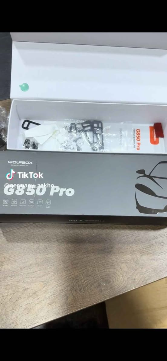 كامره داشكام مراقبة السياره wolfbox g850 pro 
*********** دهوك, العراق

