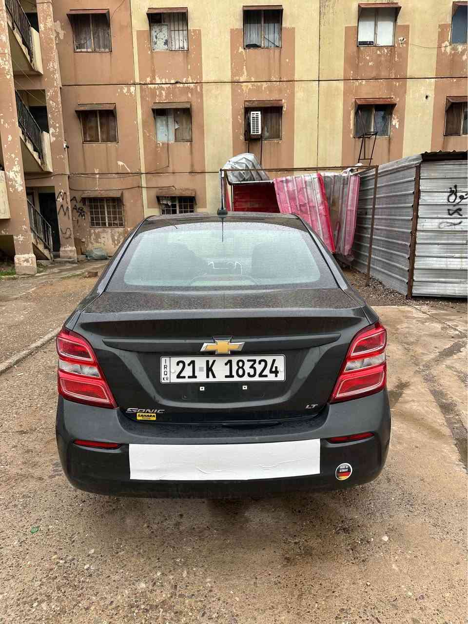 شوفرليت سونيك موديل 2018 سيارة كلش جديد محرك 18 جبير
***********
سيارة بدون ضربه تبديل موصفات LTسعر 82

شاشه كاميرا حساسه كوشن كهربائي تشغيل بعد كوشن تدفاء
فول فول 
تحكمات استيران ويل جبير سيارة جاهز من كولشي دينار مصرف 
سنويه رقام جديد لحد 29 بي تفتر بنزين ⛽️ 
مابي بشرط كير محرك بشرط تبريد صدر جاهز  
كركوك واسطي *********** كركوك, العراق
