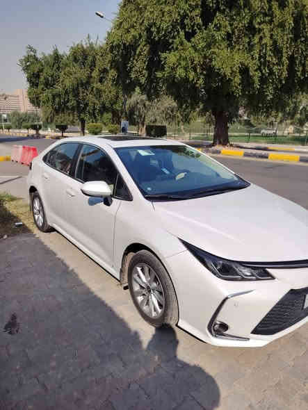 السلام عليكم 
للبيع 
كورلا موديل 23 
لون ابيض 
خليجي 
مكفوله ضمان الشركة (جيهان )
السياره 
 رقم اربيل سنويه بإسمي 
المواصفات 
فتحة سلايت 
بصمة  تشغيل 
بصمة  ابواب 
رادار امامي توقف آلي
ويل كب حجم 16 بلادي 
السياره جاهزه بدون اي نقص
السعر183 $ وبيها مجال 
الاتصال ع الرقم***********
