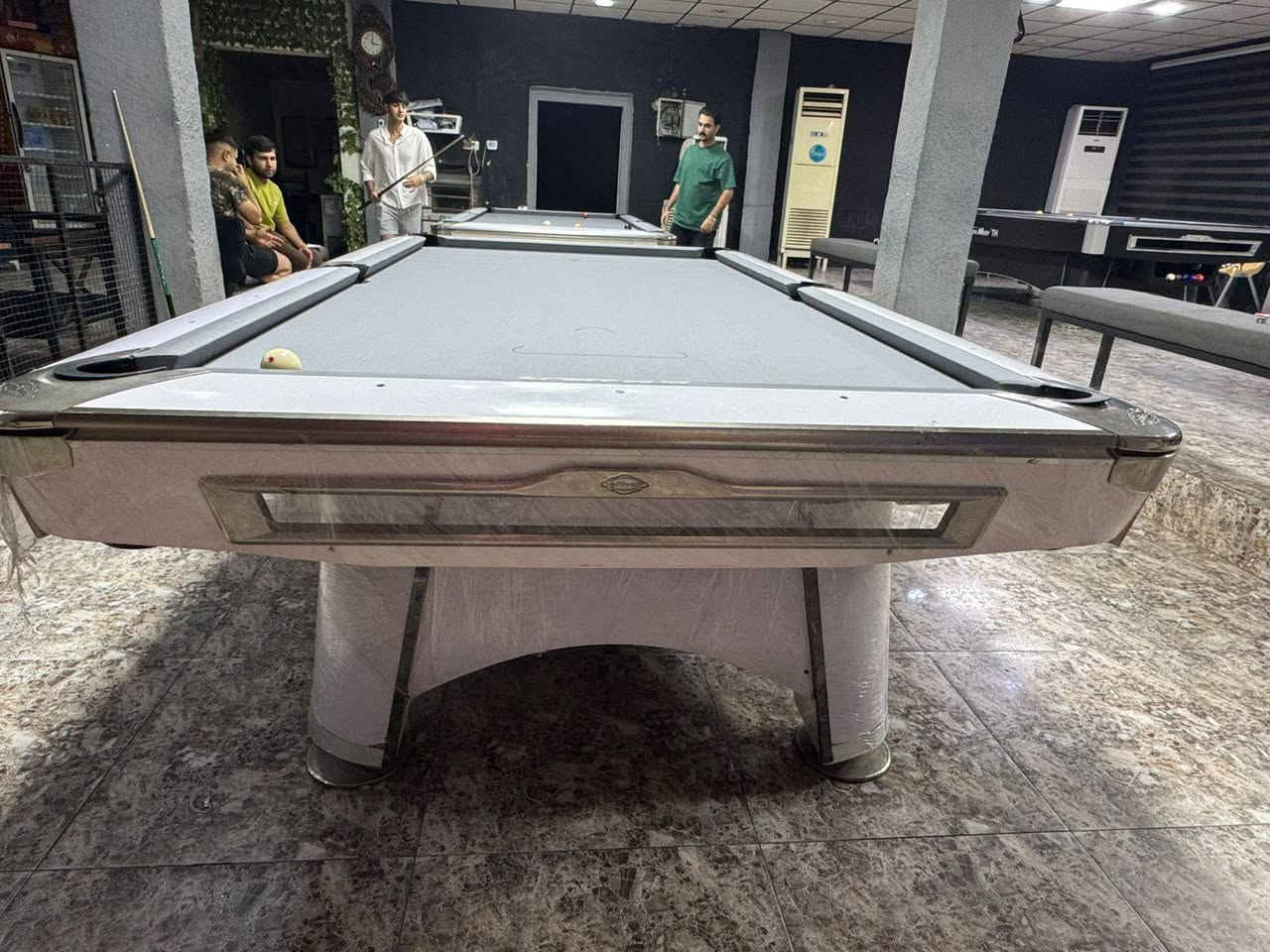 📣 بيع وشراء طاولات البلياردو (مستعمل وجديد)
✅ شرط الفحص والضمان

✅ متوفر جميع أنواع طاولات البلياردو

✅ جميع مستلزمات البلياردو الأصلية

✅ كادر متخصص للصيانة والتركيب

✅ توصيل لجميع المحافظات 🇮🇶

📍 العنوان: بغداد – حافظ القاضي

📞 واتساب أو اتصال: ***********
