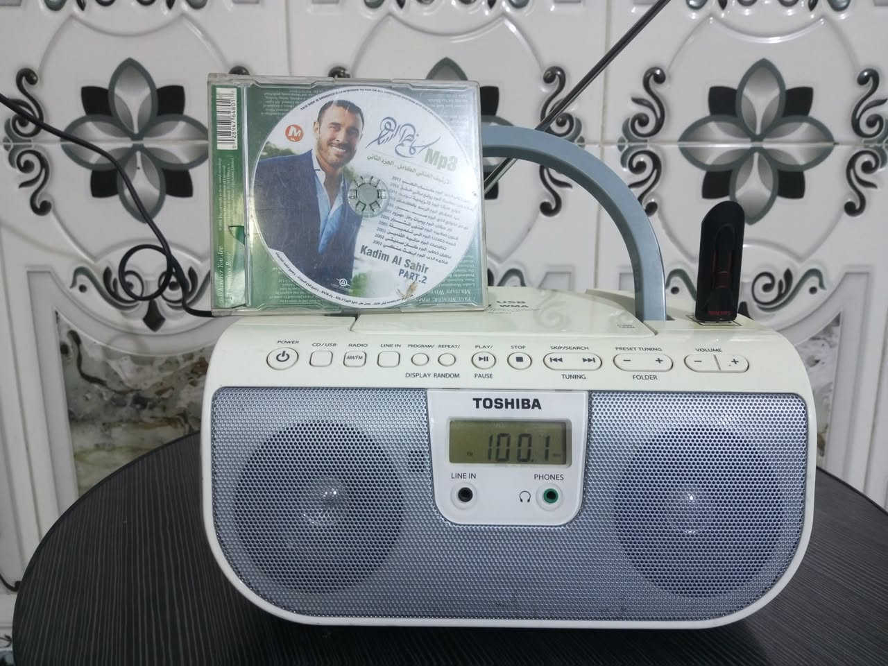 ستتم مشترك  نوع توشيبا. ...مشغل أقراص MP3+اوديو//راديو باحث///اوكس تكدر تشغل عليه النقال//فلاش /// هتفون ////, يعمل على الكهرباء. والباتري ...جهاز بلادي ...بدون اي صيانه...السعر 35000الف باقي التفاصيل مراسلة الصفحه....


**إذا كنت صاحب هذا الإعلان وتريد حذفه لأي سبب، رجاءا أرسل رسالة إلى الدعم الفني**