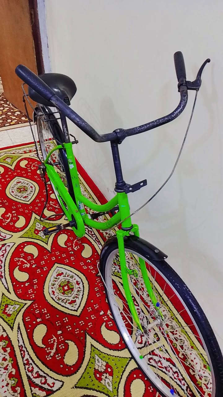 السلام بايسكل بناتي للبيع حجم 26 بايسكل نظيف 
كامل اوياله نضيفه صينيه ابريك شغال سرج طبي 
بايسكل جاهز ما بي اي نقص سعره 60 وبي مجال 
مكاني بغداد مدينة الصدر الاستفسار علة الماسنجر او على الرقم ***********
