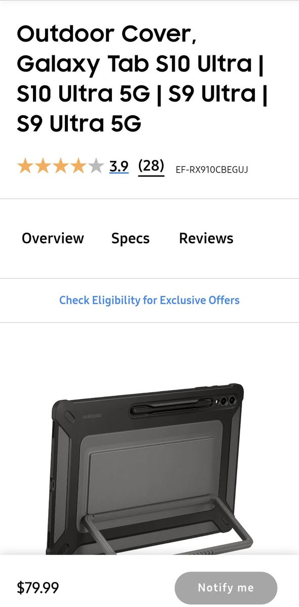 للبيع كفر سامسونج Outdoor Cover لجهاز Galaxy Tab S9 Ultra / S10 Ultra 5G جديد بالكارتون، السعر 45 ألف وبي مجال بسيط، يتوفر توصيل لكل المحافظات، المكان بغداد، للتواصل خاص أو واتساب: ***********
للبيع كفر سامسونج Outdoor Cover لجهاز Galaxy Tab S9 Ultra / S10 Ultra 5G جديد بالكارتون، السعر 45 ألف وبي مجال بسيط، يتوفر توصيل لكل المحافظات، المكان بغداد، للتواصل خاص أو واتساب: ***********
