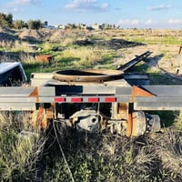 البيع كرسي مقطورة موديل 2024 نضيف حيل سربس GF مكفول كفالة عامة  078778...