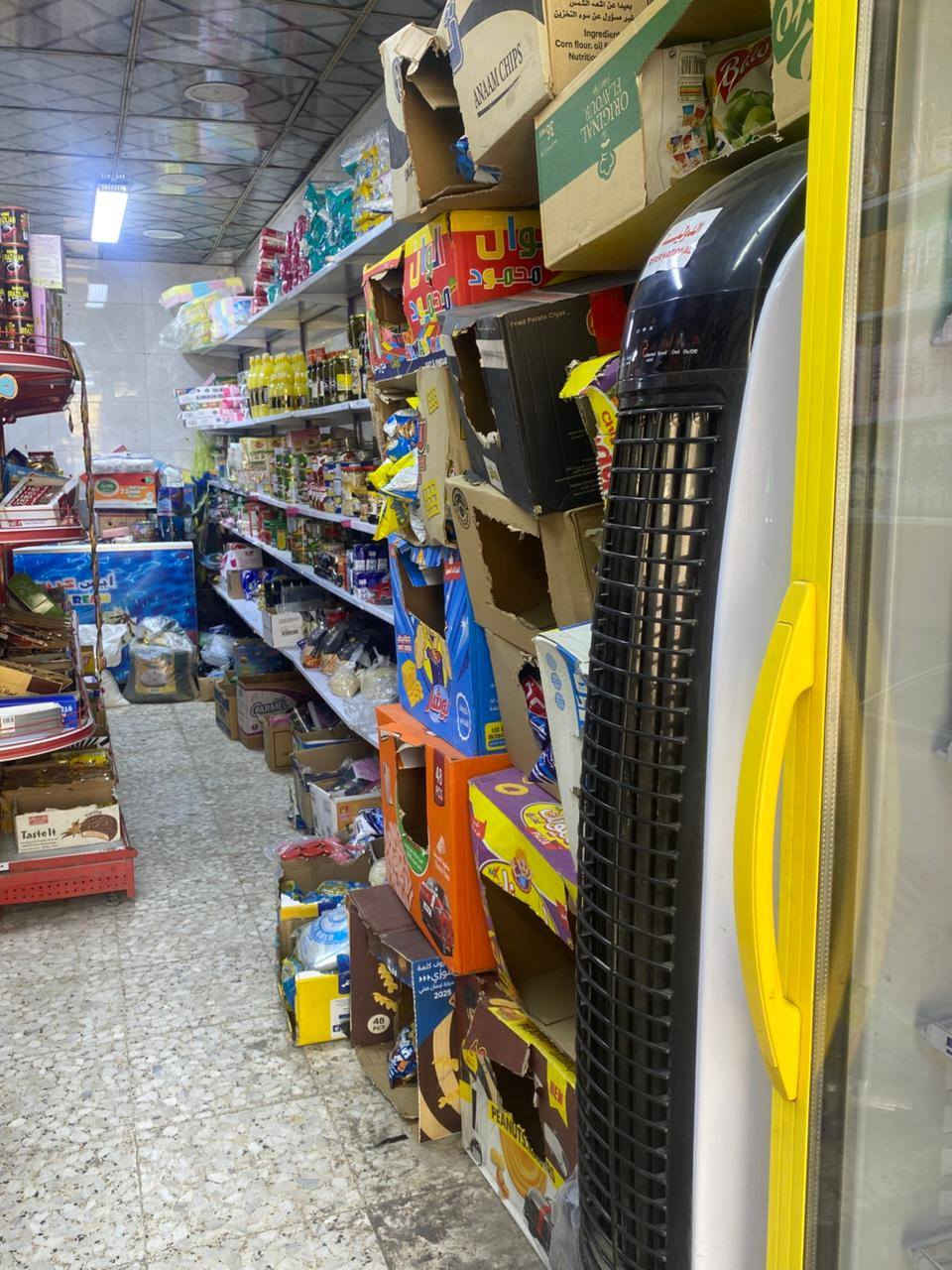 السلام عليكم
أسواق للبيع
بغداد جديده مقابل مركز شرطة النعيرية بصف أفران
إيجار محل ٢٥٠ الف

برادات ٣
مجمدات ٤
المحل شغال الله شاهد بس ضروف وماعندي احد يكعد بي بس يرادله مسواك بعد وديكور للمحل 
بصفك فرن صمون ومحلات تجارية وموقع حلو
للاستفسار الاتصال على الرقم ***********
