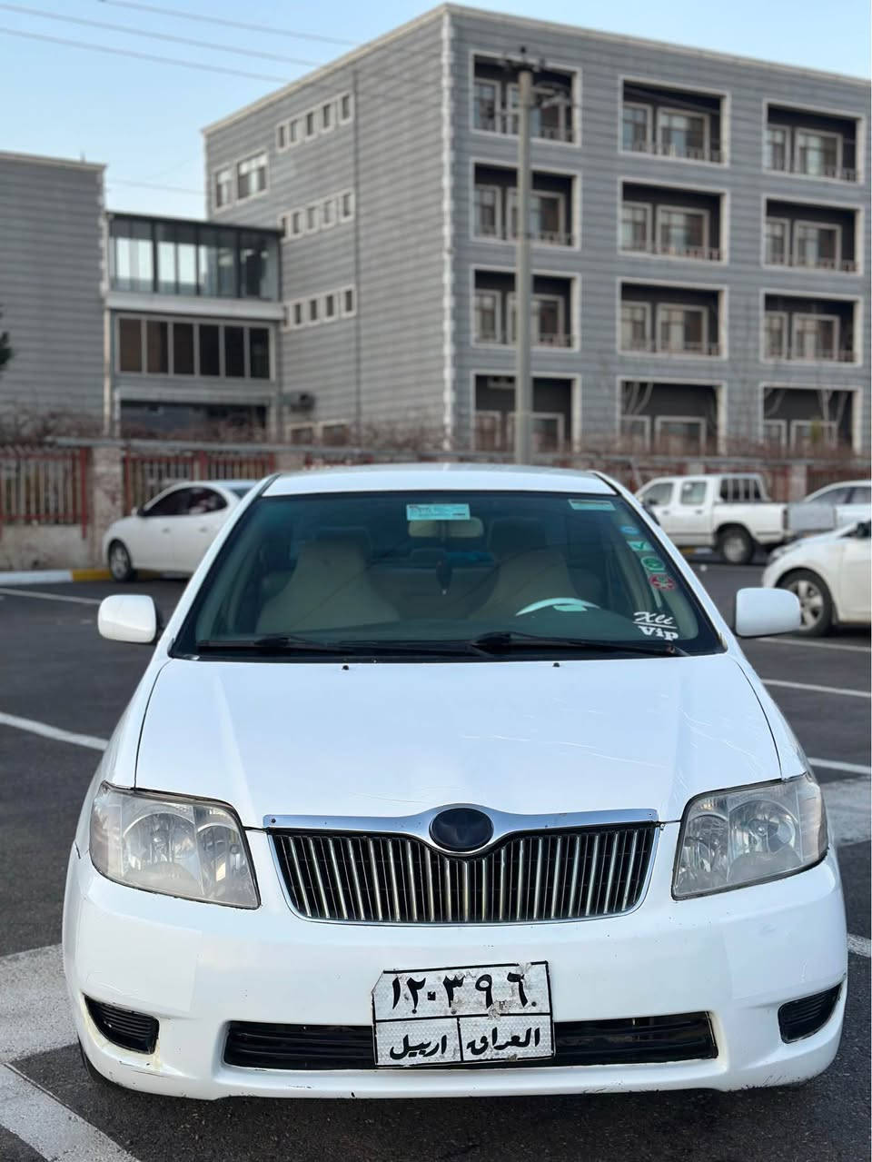 TOYOTA COROLLA 2007 
بیكاشۆ٢٠٠٧
جام کارەبا 
ئاوێنە کارەبا 
گێڕ تۆماتیک 
مەکینە گەورە
سێێ پارچەی بۆیاغ
چوار تایەی لۆک 
تەقەوڕەقە بەشەرت 
***********
*********** السليمانية, العراق
