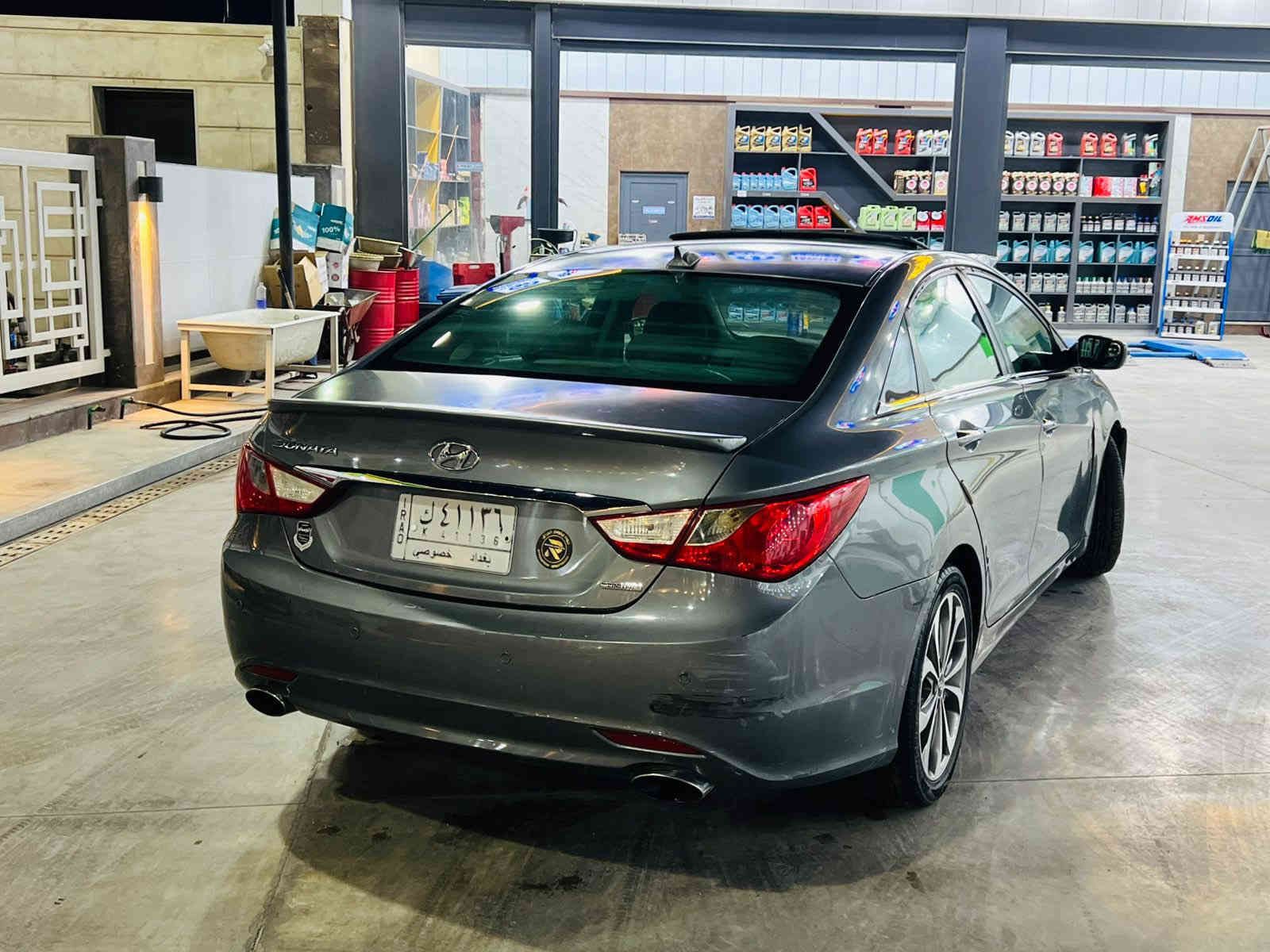 سلام عليكم
سوناتا 2013
فول لفول الاخير
حادث دعاميه و بنيد فقط
لغد شاصي مكفول
مكيته 2000 توربو 
عنوان شارع فلسطين
سعر 113 وبيه مجال لشراي الجاد 
رقم بغداد بسمي 
استفسار ***********
