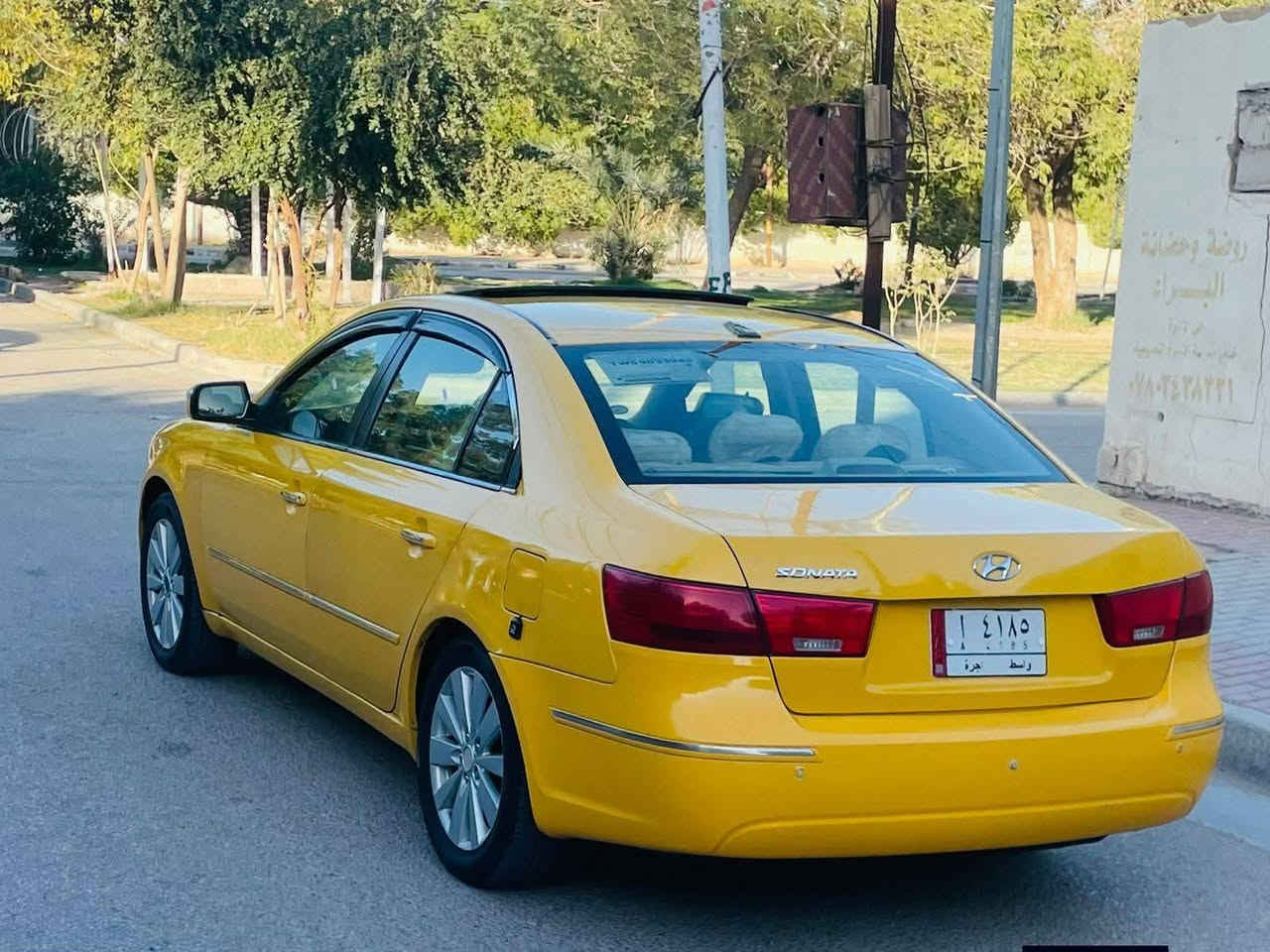 سلام عليكم
سوناته 2009 امريكي 
فول واحد عله واحد 
سياره كلين ماعده الهلال الخلفي مال الوارد 
مكينه 2400 
كير خمس نمر 
تبريد تدفىه حداديه تخم تاير 
سياره بسمي 
هزه جديده 
ارقام نكليزي مامطلوبه ولا ربع 
سعر 110 وبيه مجال بصيط ***********
